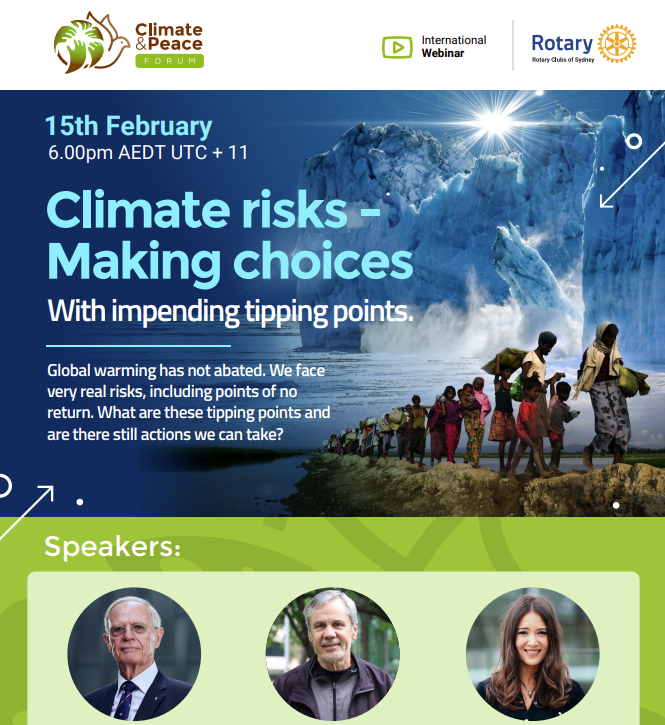 Climate Change Seminar Brochure